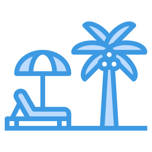 Beach itim2101 Blue icon