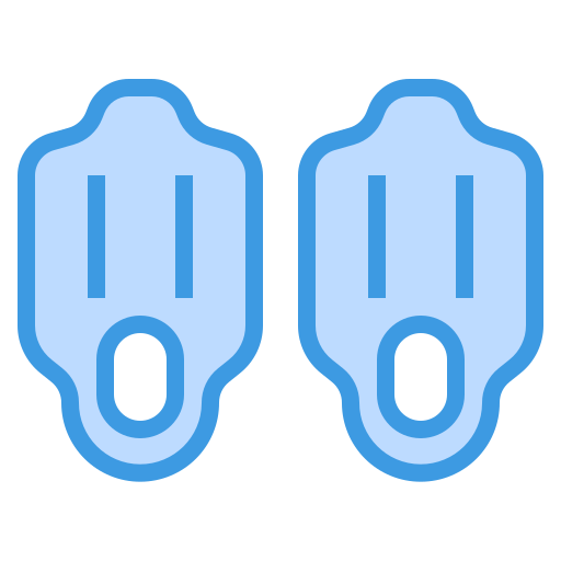 Fins itim2101 Blue icon