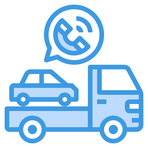 abschleppfahrzeug itim2101 Blue icon