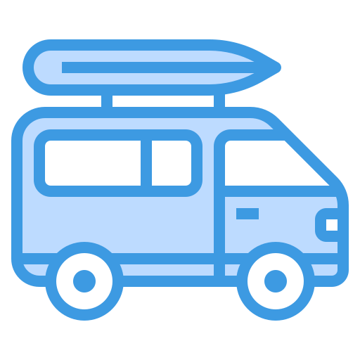 caravana itim2101 Blue icono