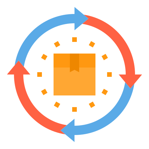 kehrt zurück itim2101 Flat icon