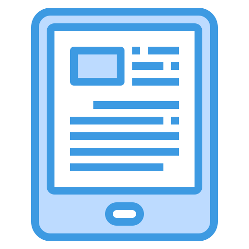 E-book itim2101 Blue icon