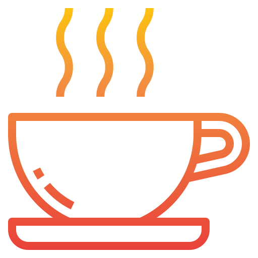 コーヒーカップ itim2101 Gradient icon