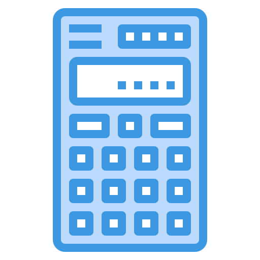 calcolatrice itim2101 Blue icona