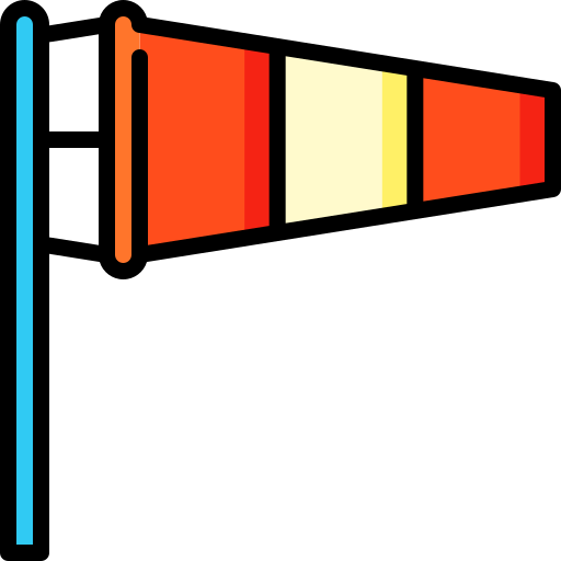 manga de viento Special Lineal color icono