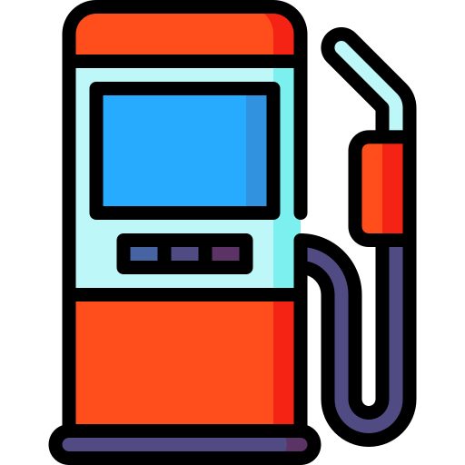 pompe à essence Special Lineal color Icône