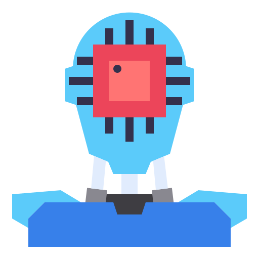 roboter Payungkead Flat icon