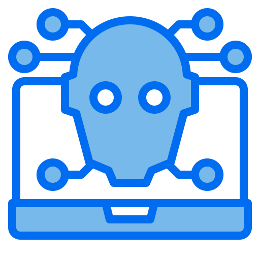 laptop Payungkead Blue ikona