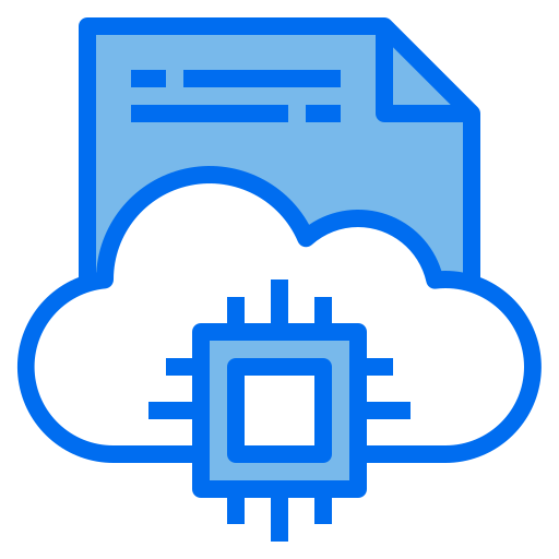 Processor Payungkead Blue icon
