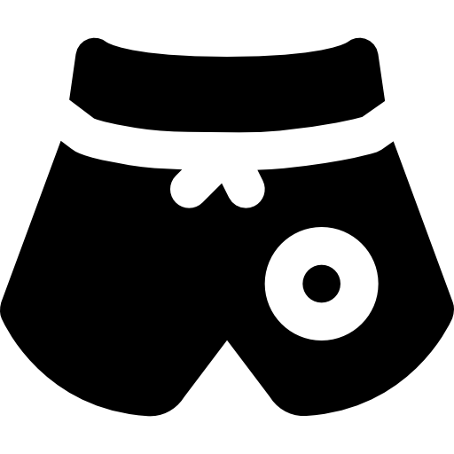 Swimsuit Basic Black Solid icon