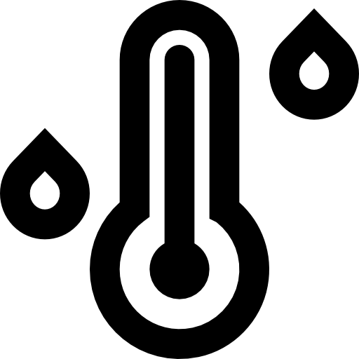Temperature Basic Black Outline icon