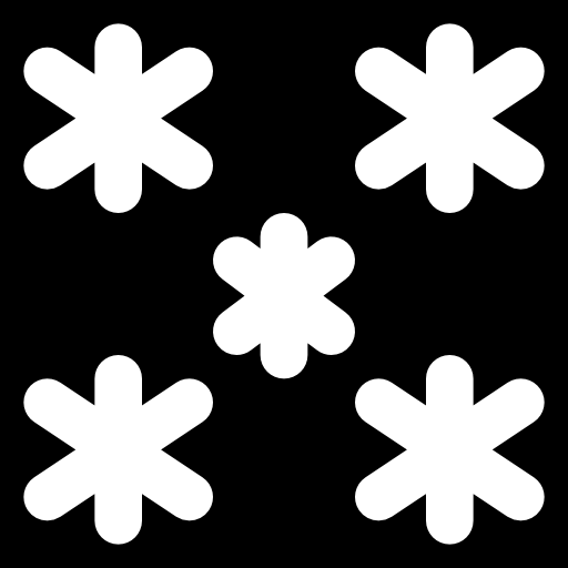 nevicando Basic Black Solid icona