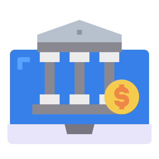 은행 Payungkead Flat icon