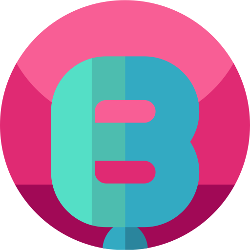 バルーン Geometric Flat Circular Flat icon