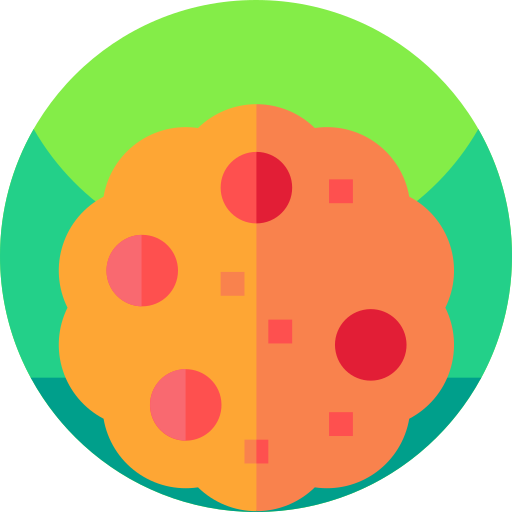 クッキー Geometric Flat Circular Flat icon