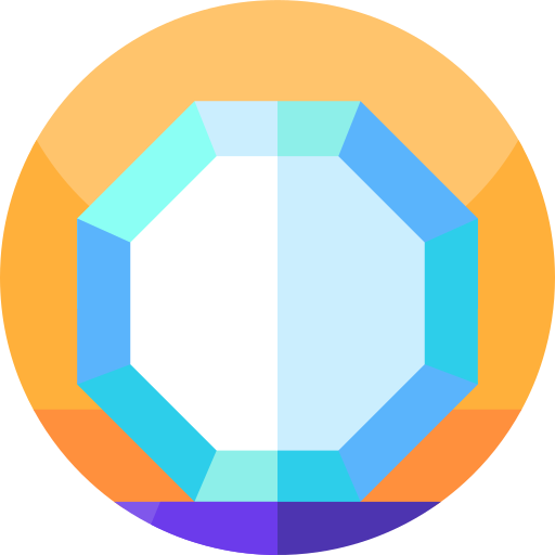 장학금 Geometric Flat Circular Flat icon