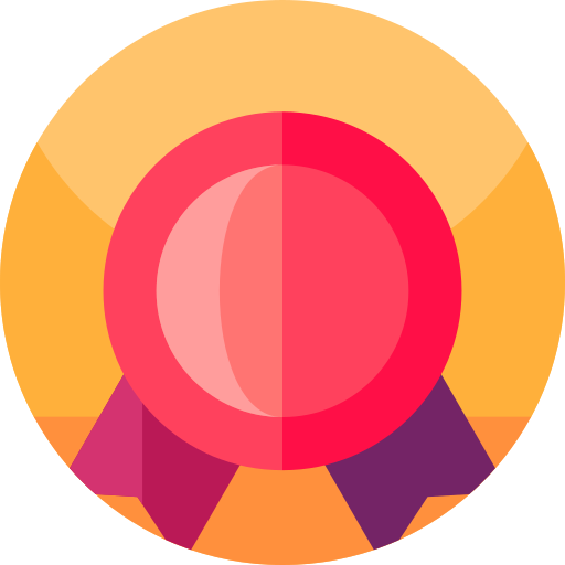 バッジ Geometric Flat Circular Flat icon