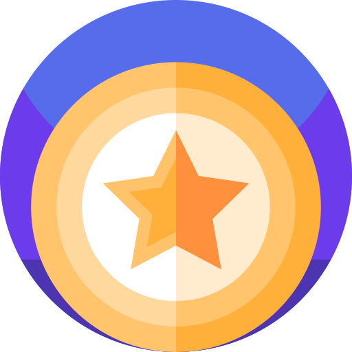 munt Geometric Flat Circular Flat icoon