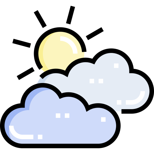 wetter Detailed Straight Lineal color icon