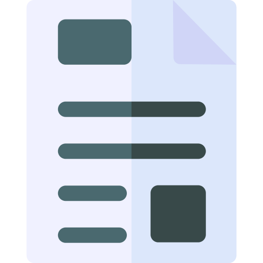 新聞 Basic Rounded Flat icon