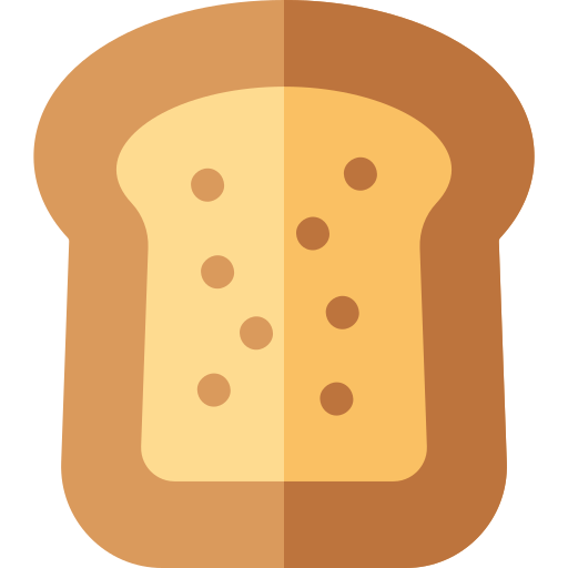 トースト Basic Rounded Flat icon