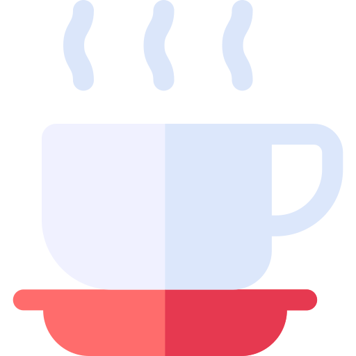 Coffee Basic Rounded Flat icon