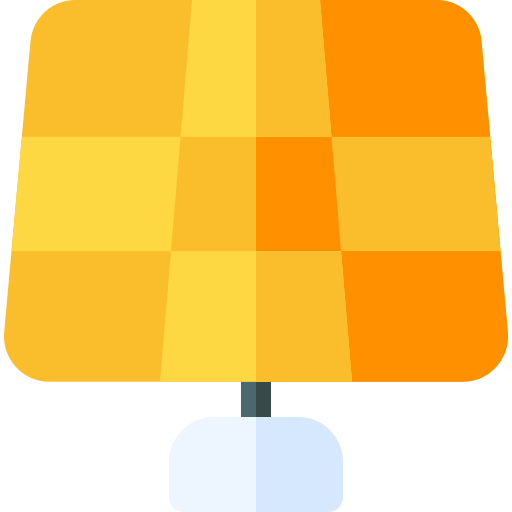 zonnepaneel Basic Rounded Flat icoon