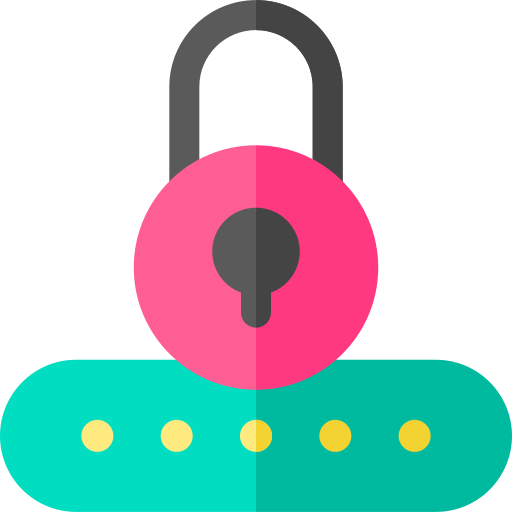 Password Basic Rounded Flat icon