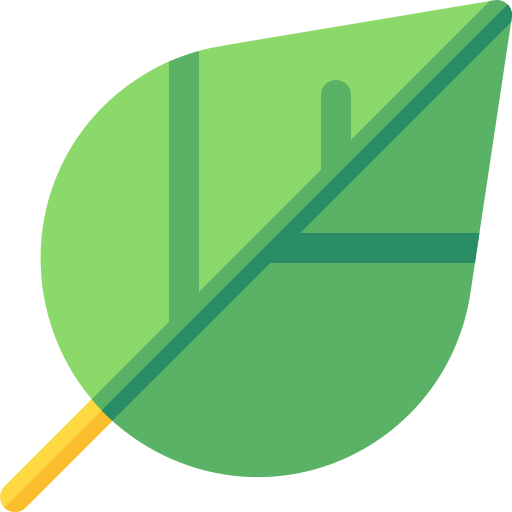 잎 Basic Rounded Flat icon