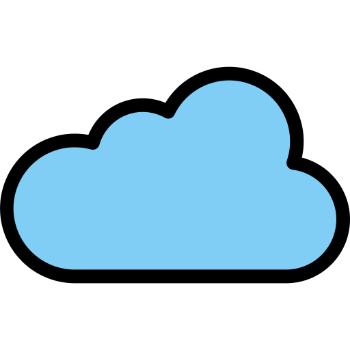 구름 Kosonicon Lineal color icon