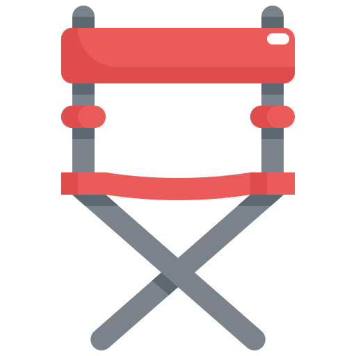 director de la silla Generic Flat icono
