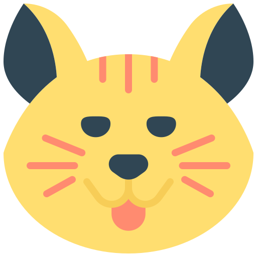 Cat Good Ware Flat icon