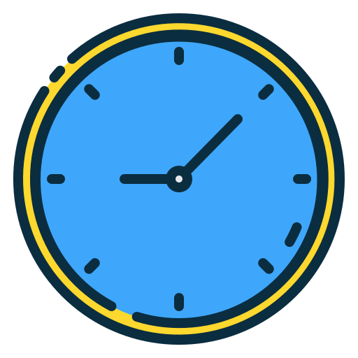Clock Good Ware Lineal Color icon