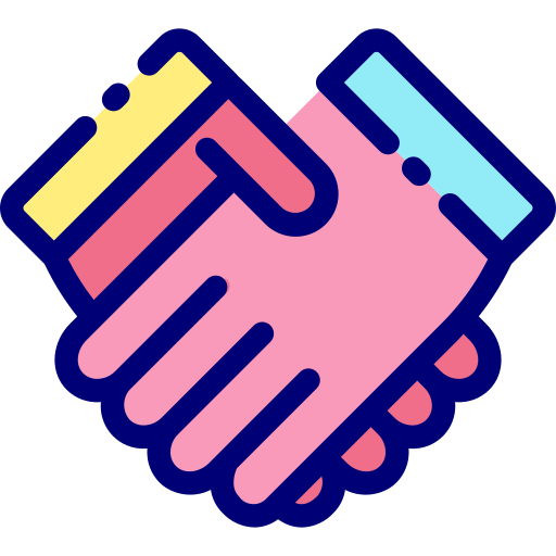 Handshake Good Ware Lineal Color icon