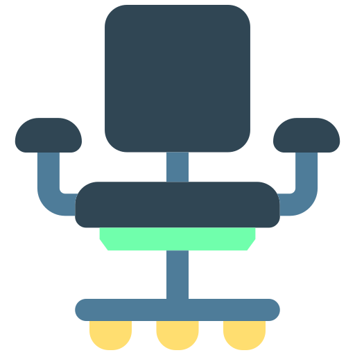 Office chair Good Ware Flat icon