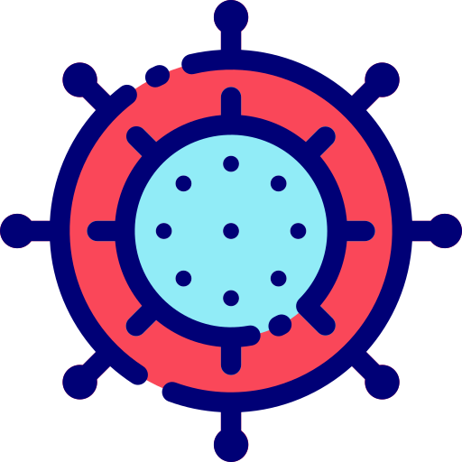 rotavirus Good Ware Lineal Color icona