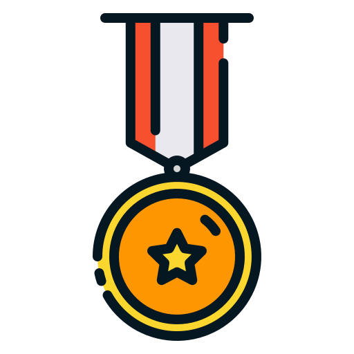 medalla Good Ware Lineal Color icono