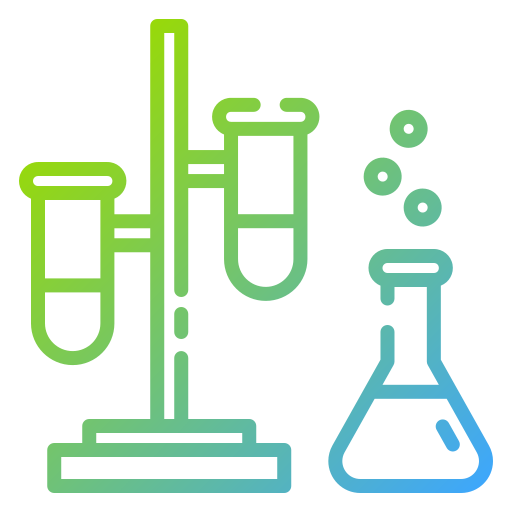 Test tube Good Ware Gradient icon