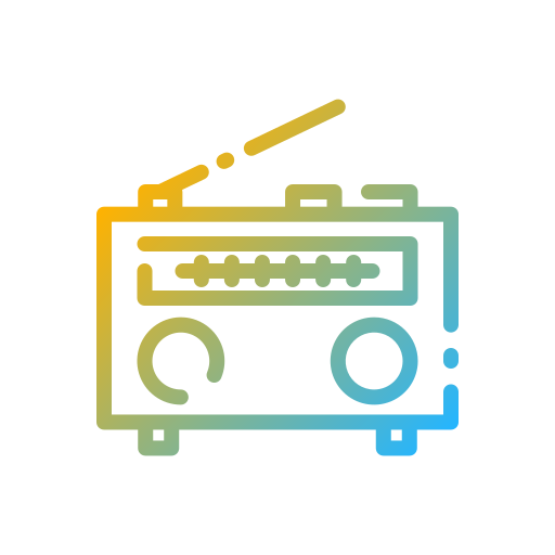Radio Good Ware Gradient icon