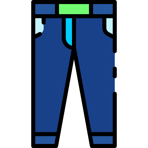 jeans Good Ware Lineal Color icon