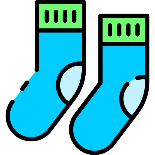 Socks Good Ware Lineal Color icon