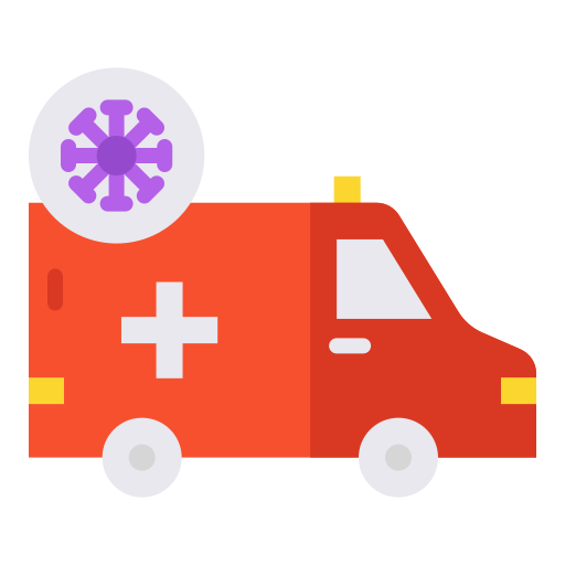 ambulance Good Ware Flat Icône