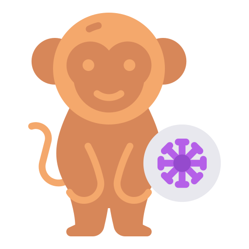 Monkey Good Ware Flat icon