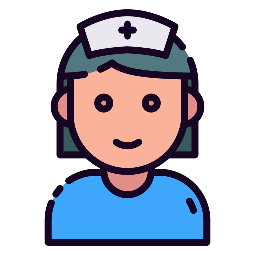 Nurse Good Ware Lineal Color icon