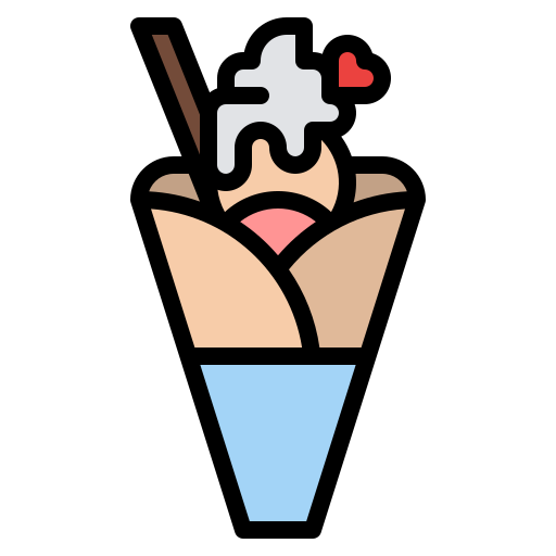 Ice cream Iconixar Lineal Color icon