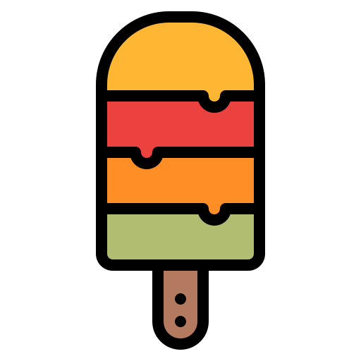 gelato Iconixar Lineal Color icona