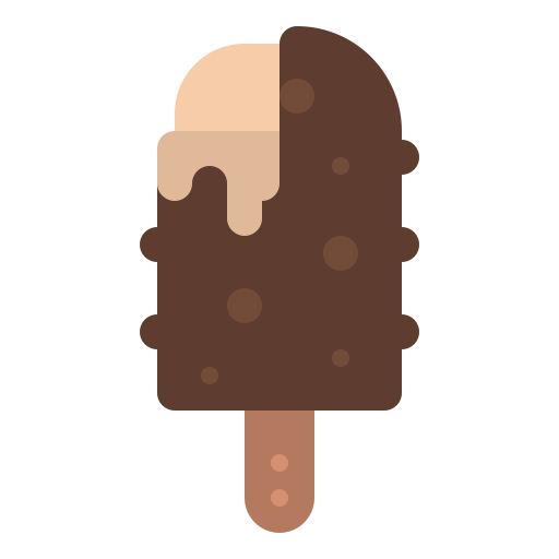 sorvete Iconixar Flat Ícone
