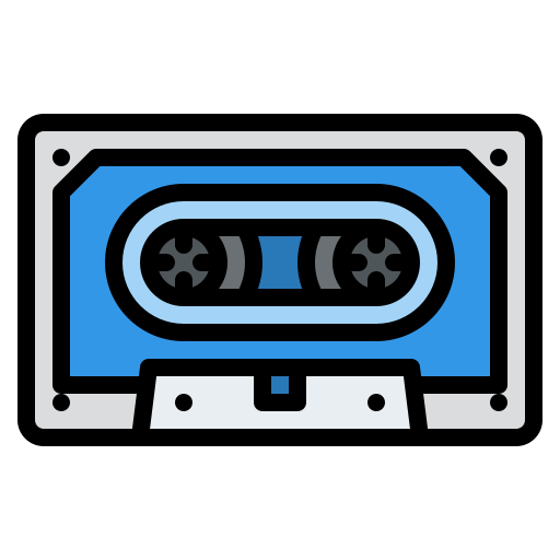 Cassette Iconixar Lineal Color icon