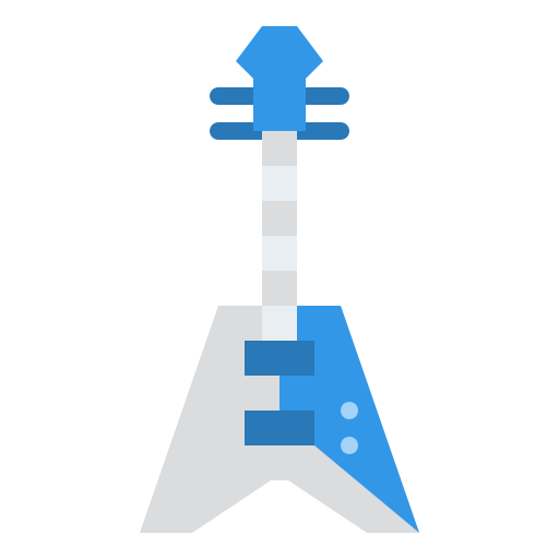 Guitar Iconixar Flat icon