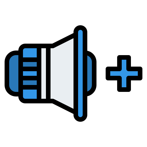 Increase volume Iconixar Lineal Color icon